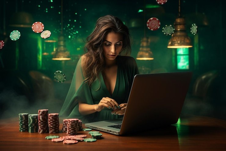 Red Tiger live dealer studio setup on carawin77 login with professional dealer and HD broadcast
